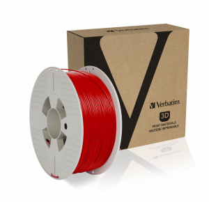 Verbatim PLA filament 1.75mm, 1kg piros (55320)