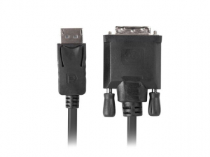 Lanberg DisplayPort --> DVI-D k&aacute;bel 1m (CA-DPDV-10CU-0010-BK)