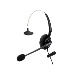 hameco HS-2000M-USB mono headset fekete