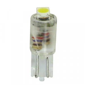 Lampa 12V T5 LED 1 SMD, fehér színű (0158465)