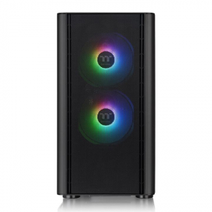 Thermaltake V150 Tempered Glass ARGB Breeze MicroATX táp nélküli ablakos ház fekete (CA-1R1-00S1WN-02)