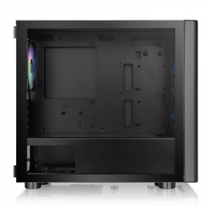Thermaltake V150 Tempered Glass ARGB Breeze MicroATX táp nélküli ablakos ház fekete (CA-1R1-00S1WN-02)