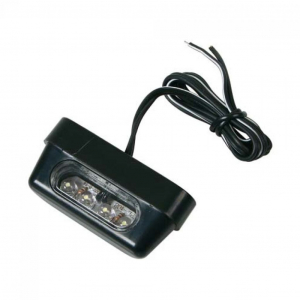 Lampa motoros rendeszámtábla világítás, 4 LED, fehér (0190162)