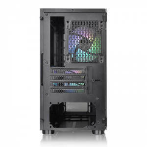 Thermaltake V150 Tempered Glass ARGB Breeze MicroATX táp nélküli ablakos ház fekete (CA-1R1-00S1WN-02)