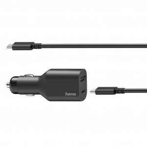 Hama univerzális USB-C autós töltő Power Delivery (PD), 5-20V/70W (200010)