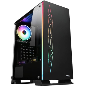 MS Armor V320 t&aacute;p n&eacute;lk&uuml;li ablakos h&aacute;z fekete (MSC10026)