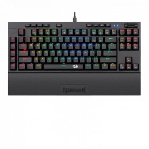 Redragon K596 VISHNU Red Gaming billentyűzet (K596RGB_RED_HU)