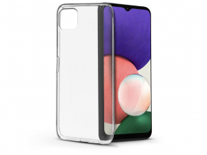 Haffner Soft Clear Samsung A226B Galaxy A22 5G szilikon tok átlátszó (PT-6214)