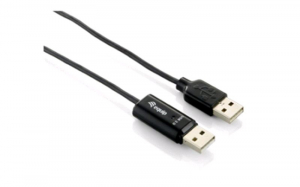 Equip 133351 USB 2.0 Dual PC bridge kábel 1,1m