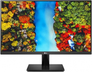 24" LG 24MP500-B LCD monitor fekete