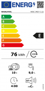 Whirlpool WSIC 3M27 C beépíthető mosogatógép