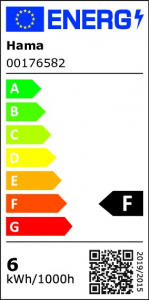 Hama 176582 okos WiFi-s LED izzó dimmelhető 5.5W GU10 RGB