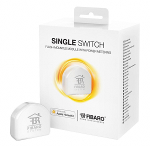 Fibaro Homekit relé modul fehér (FGBHS-213)