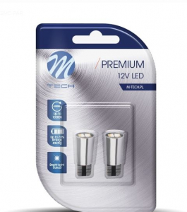 M-Tech T10 LED 2x5730 SMD Can-Bus feh&eacute;r p&aacute;r (72LB332W)