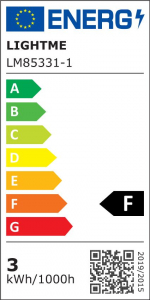 LightMe LED fényforrás G4 tűs 2.4W melegfehér (LM85331)