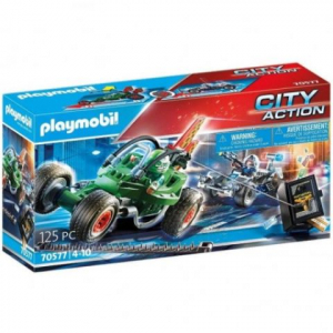 Playmobil: Városi forgatag - Rendőrségi gokart: Széfrabló nyomában (70577)