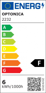 Optonica LED Panel 6W falra szerelhető 480 Lm 2800K (DL2232)