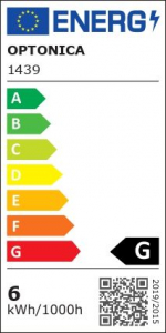 Optonica LED E14 6W 480Lm 2700K (SP1439)
