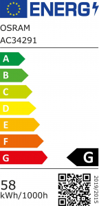 Kompakt fénycső, energiatakarékos fényforrás, 2G11, 55 W, melegfehér, cső forma, Osram