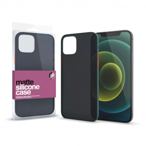 Xprotector Apple iPhone 13 Pro Max matt áttetsző zöld keretes tok színes gombokkal (124116)