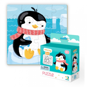 Dodo pingvin 16db-os puzzle színezővel (DOP300122)