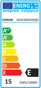 OSRAM Hűtőszekrény izzó EEK: E (A++ - E) 57 mm 230 V E14 15 W Speciális forma 1 db