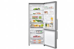 LG GBF567PZCMB alulfagyasztós hűtőszekrény ezüst