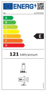 LG GLT51PZGSZ fagyasztó nélküli hűtőszekrény inox