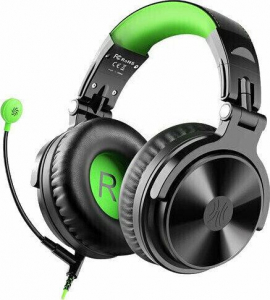 OneOdio Pro G gaming headset fekete-zöld