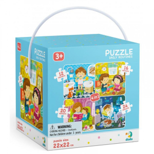 Dodo Napi feladatok 4az1-ben puzzle (DOP300130)
