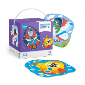 Dodo alapok: Közlekedés 2-3-4 db-os puzzle (DOP300154)