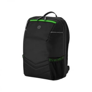 HP Pavilion Gaming 300 17" notebook hátizsák fekete-zöld (6EU56AA)
