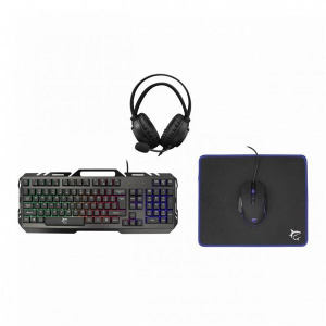 White Shark Cheyenne gamer combo (magyar billentyűzet+egér+egérpad+fejhallgató) (GC-4103-HU)
