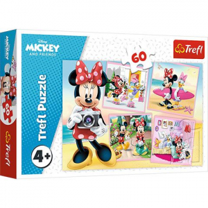 Trefl Minnie egér Bájos Minnie puzzle 60db-os (17360T)