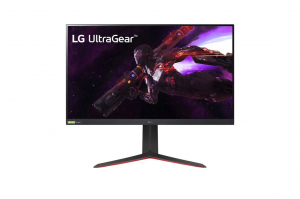 32" LG 32GP850-B LCD monitor fekete-piros