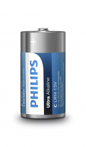 Philips Ultra Alkaline elem C/LR14 2db (LR14E2B/10)