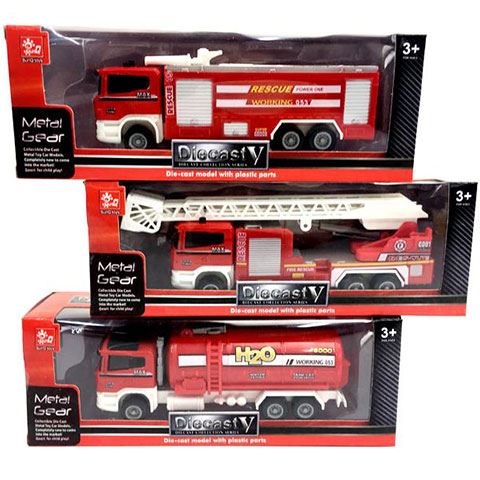 Magic Toys Tűzoltósági járművek többféle változatban (MKM600367)