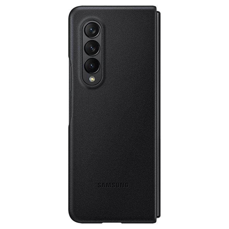 Samsung Galaxy Z Fold3 bőrtok fekete (EF-VF926LBEGWW)