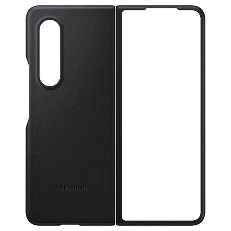 Samsung Galaxy Z Fold3 bőrtok fekete (EF-VF926LBEGWW)
