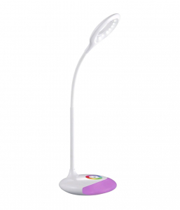 Avide LED asztali lámpa RGB fehér 4W (ABLDLRGB-4W)