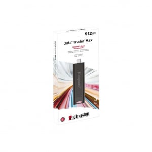 Pen Drive 512GB Kingston DataTraveler Max USB-C 3.2 Gen 2 fekete (DTMAX/512GB)