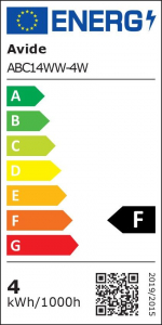 Avide LED Candle 4W E14 WW (ABC14WW-4W)