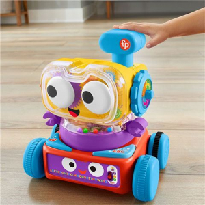 Mattel Fisher-Price: Tanuló Robotpajti interaktív készségfejlesztő játék (HCK44)