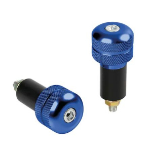 Lampa SU-4 univerzális motorkerékpár kormányvég 17/23mm kék (0190322)