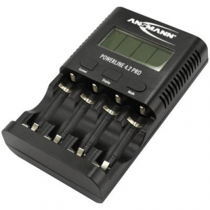 Ansmann Powerline 4.2 Pro NiCd, NiMH Mikro (AAA), Ceruza (AA) Hengeres akku töltő