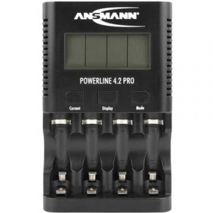 Ansmann Powerline 4.2 Pro NiCd, NiMH Mikro (AAA), Ceruza (AA) Hengeres akku töltő