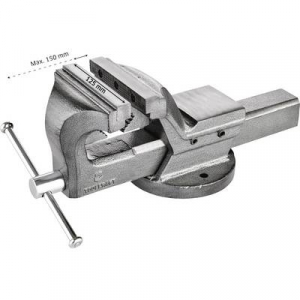 Satu TOOLCRAFT Pofa szélesség: 125 mm Szorítási szélesség (max.): 150 mm