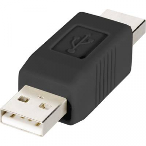 USB 2.0 adapter A-dugó/A-dugó, Renkforce