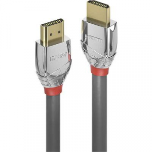 LINDY HDMI Csatlakozókábel [1x HDMI dugó - 1x HDMI dugó] 7.50 m Szürke