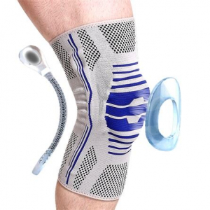 Vivafit OrtoCare térdszorító szilikon betéttel és fémmerevítéssel M-es (GYVFTSZM)